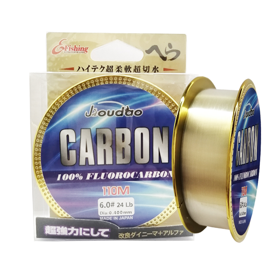 Ice Fishing Line - プレミアムモノフィラメント釣り糸,110m,日本のオリジナルフルオロカーボンワイヤー,5lb〜33lb,透明リーダーライン