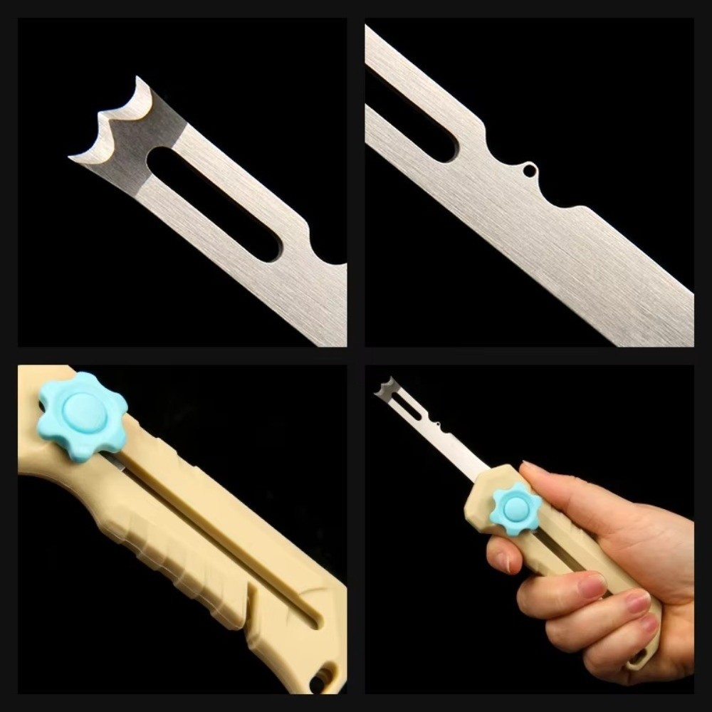 ステンレス鋼釣り糸はさみ多機能ナイフデザイン多機能釣り道具ラ - Fishing Line Cutter のレビューと価格