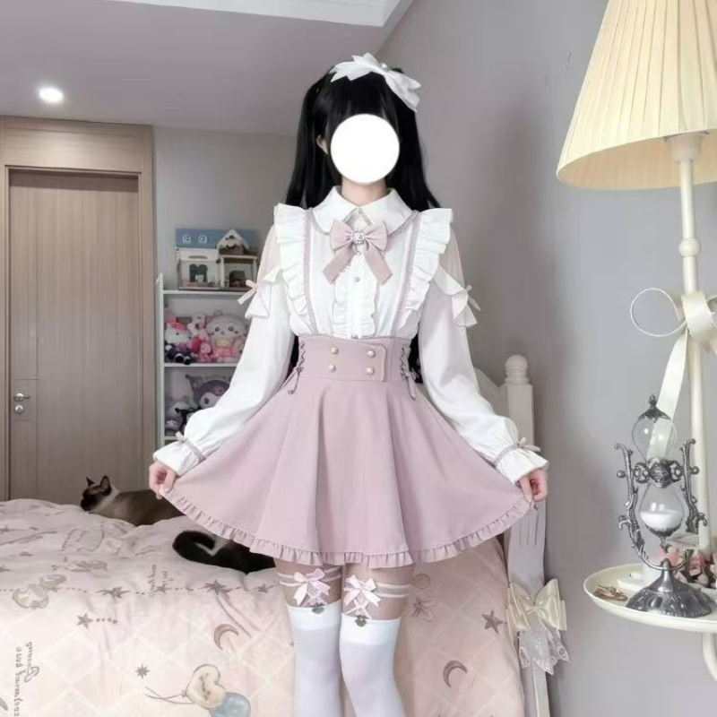 ジライ・ケイ・カワイイ・スイート・ロリータ風2点セット。女性 - Fly Line のレビューと価格
