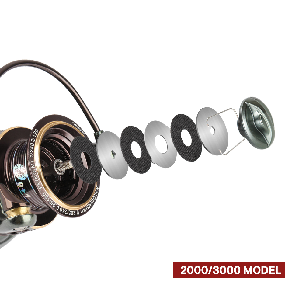をtsurinoya 2スプールスピニングリールジャガー10 - Kastking Reel Zephyr のレビューと価格