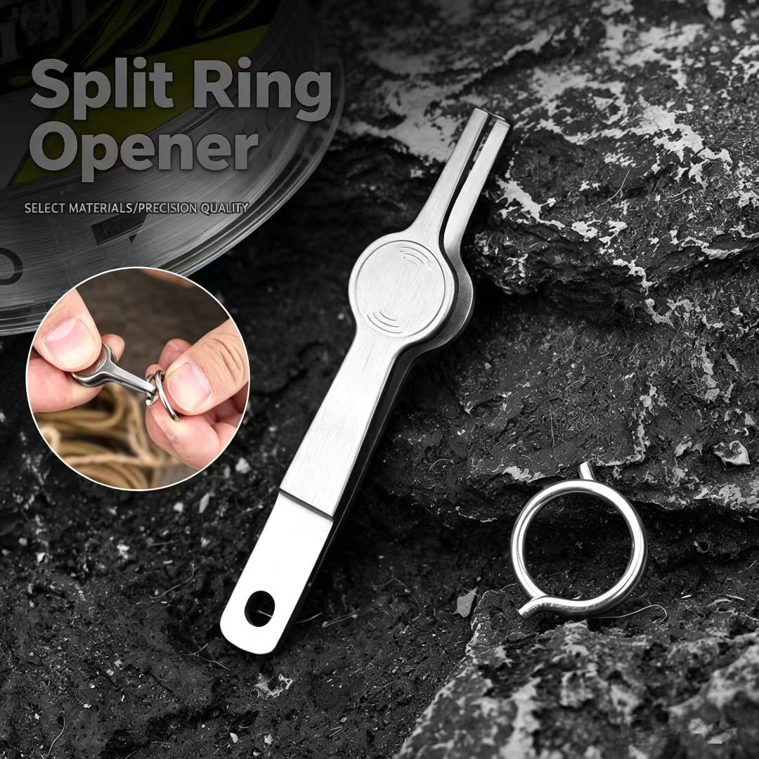 スプリットリングオープナー釣り道具、ステンレス製ルアースプリ - Fishing Line Cutter のレビューと価格